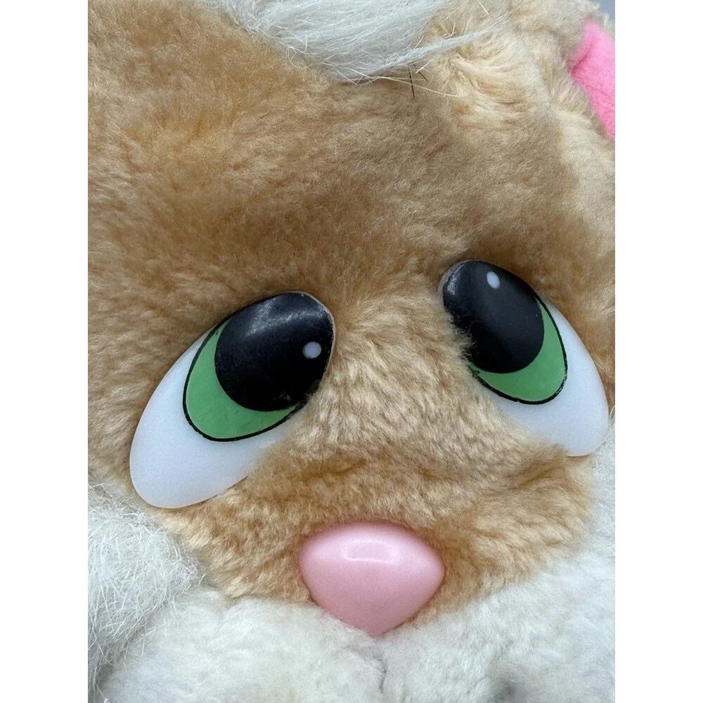 Vintage Applause Knickerbocker Calvin Sr Plush Cat Toy 1981 Korea 14”